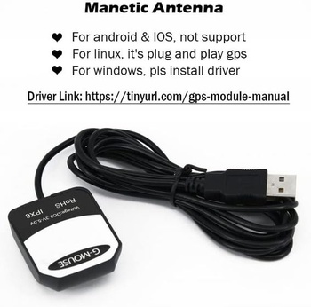 Geekstory VK-162 G-Mouse USB GPS dongle čip M8030 72kanálový navigačný modul Externá GPS anténa pre