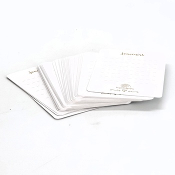 Milníkové kartičky Cozy Hedgehog francouzské