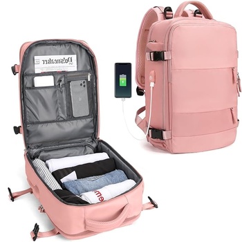 Cestovní batoh SZLX 5162 růžové barvy