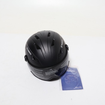 Lyžařská helma Tomshoo vel.58-62 černá