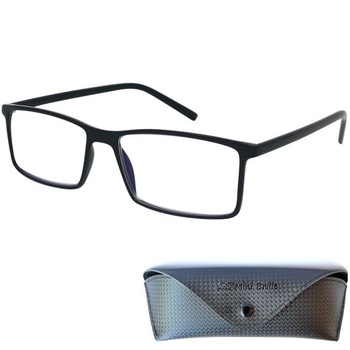 Mini brýle, obdélníkové brýle na čtení s velkými skly - s…