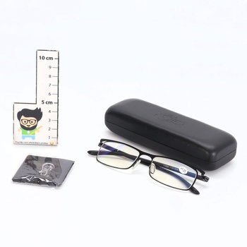 Dioptrické brýle CGID +1.25 černé