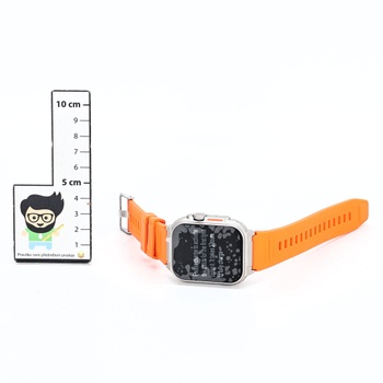 Chytré hodinky UHOOFIT 600 mAh oranžové