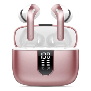 Bezdrátová sluchátka Taopod X08 růžová
