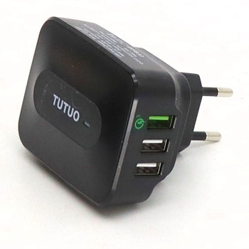Nabíječka na 3 USB Tutuo QC-028P
