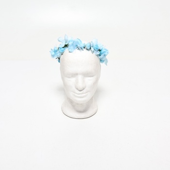 Květinový věnec Latrat modrý