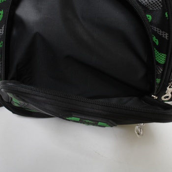 Školní batoh SeeBlue černo-zelený