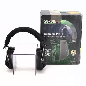 Ochranná sluchátka Sordin Supreme černá