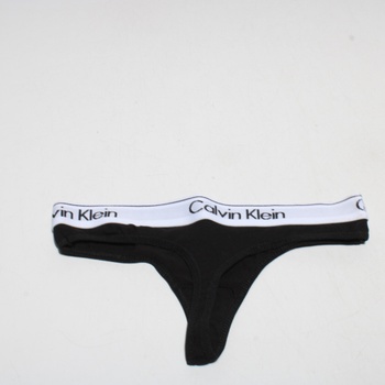 Dámská tanga Calvin Klein černá, vel. M
