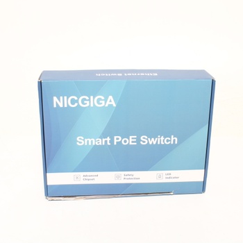 Switch NICGIGA 24xPoE(G) čierny
