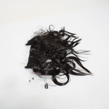 Prodloužení vlasů FESHFEN 40 cm černé