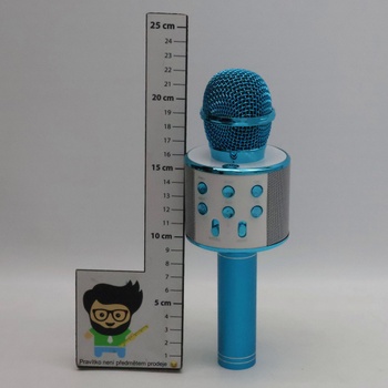 Bezdrátový mikrofon Tikimoon modrý