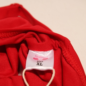 Dámske jednodielne plavky SHEKINI XL červené