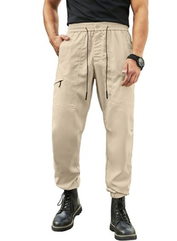 Elegance Pánské kalhoty pro volný čas Cargo kalhoty Chino kalhoty Bavlna Pánské kalhoty na jogging