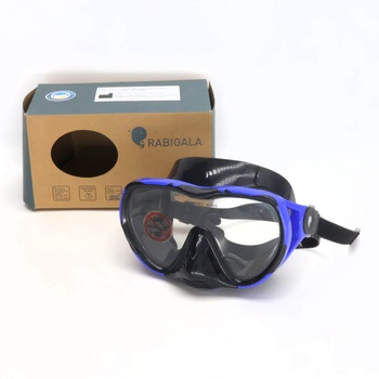 Potápěčské brýle modročerné Rabigala