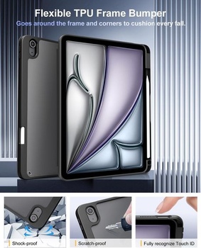 Puzdro TiMOVO pre iPad Air 11 palcov M2 2024, puzdro iPad Air 6/5/4 (2024/2022/2020) 10,9