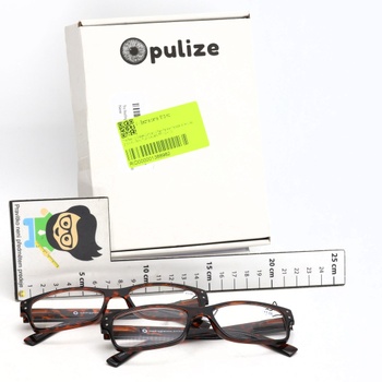 Okuliare na čítanie RR11-2-100_PE hnedé 2 ks