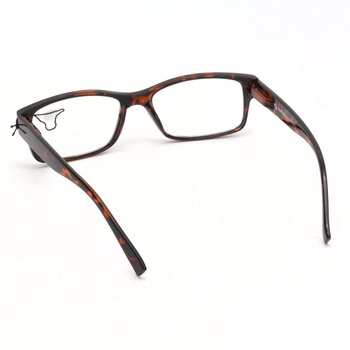 Brýle na čtení RR11-2-100_PE hnědé 2 ks