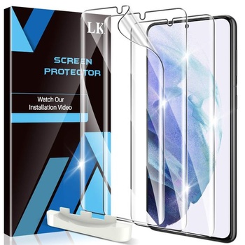 LK Balení 3 ochranných fólií kompatibilních se Samsung…