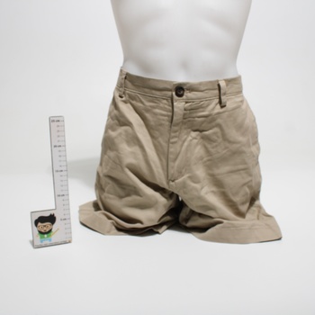 Pánske šortky Amazon essentials béžovej 36W