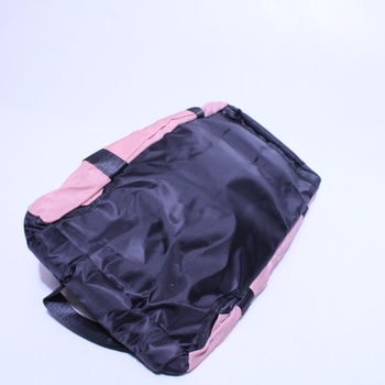 Športová taška čierno-ružová