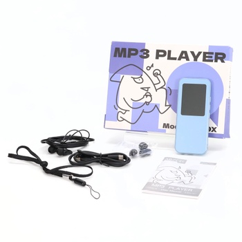 MP3 přehrávač Agptek SMPA09XBL modrý