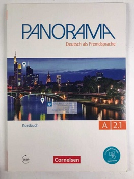 Panorama A 2.1 Kursbuch - půldíl učebnice němčiny