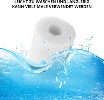 GERUI filtrační houba vhodná pro Eheim 2618080 Aquaball 2208 2210 2212/60 130 180, Biopower 4004320