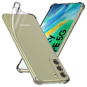 ebestStar - Pouzdro pro Samsung Galaxy S21 FE 5G, silikonové pouzdro na mobil, čiré TPU ochranné