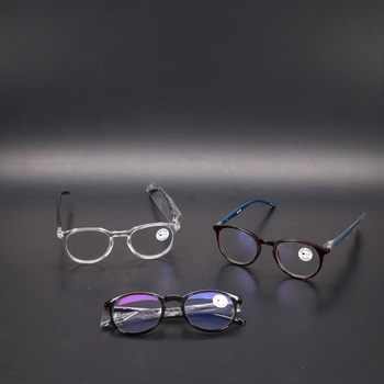 Sada brýlí Opulize BBB60-12C 3 kusy 1,5 diop