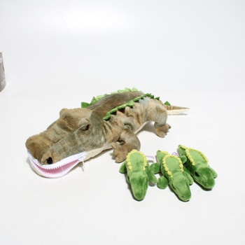 Plyšová hračka Prextex krokodíl