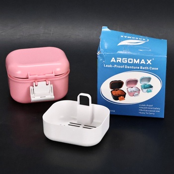Boxy na zubní náhrady ARGOMAX růžový