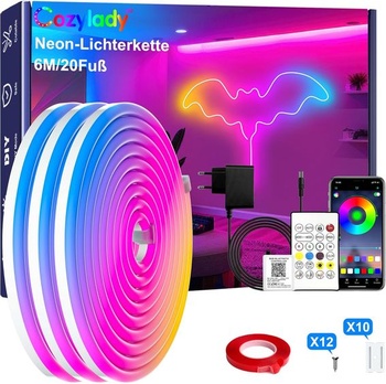 Cozylady 6M RGB neónový LED pásik 24V