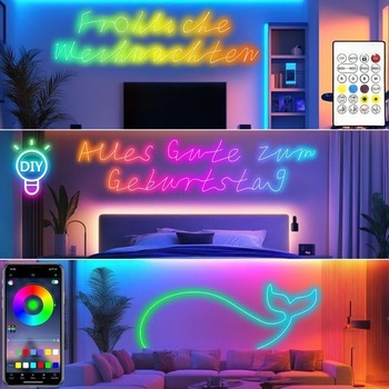 Cozylady 6M RGB neónový LED pásik 24V