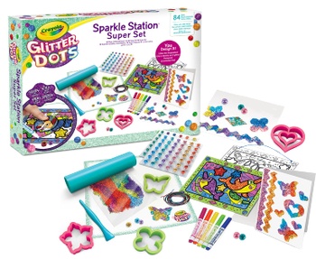 Súprava na tvorenie Crayola Glitter Dots