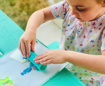 Súprava na tvorenie Crayola Glitter Dots
