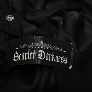 Viktoriánské šaty Scarlet darkness vel. XL