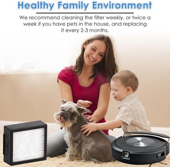 (7 balení) Combo j7/ j9+ HEPA filter Kompatibilný s iRobot Roomba Combo j7/ Combo j7+/ Combo j9+/