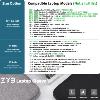 Brašna na notebook ZYB modrá 13. 3