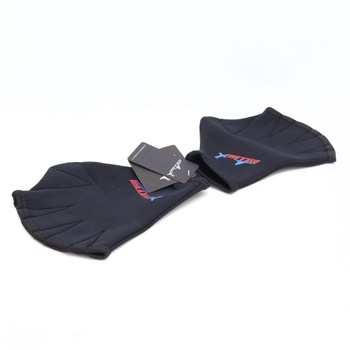 Plavecké rukavice ANPPEX, černé, 1 pár