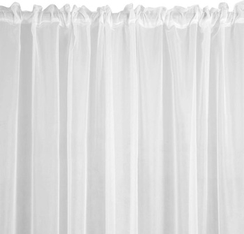 Záclona Eurofirany voál 400x250cm biela 1ks