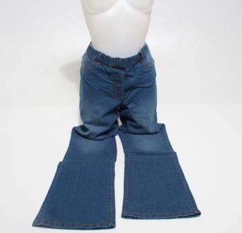 Dámske džínsy modré veľkosť 38 EUR