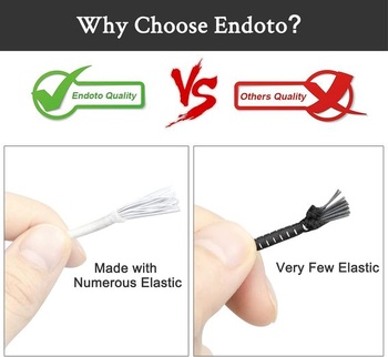 Endoto šnúrky pre bežecké topánky ON Cloud 5, bez zaväzovania Náhradné šnúrky do topánok Elastické