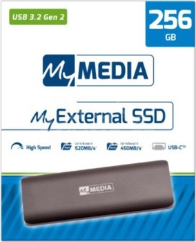 DeTech My MEDIA externí SSD disk 256 GB USB 3.2