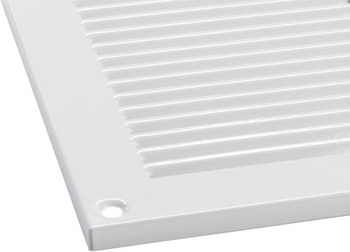 Vetracia mriežka 300x200mm - biela mriežka výfuku s ochranou proti hmyzu mriežka prívodu odpadového