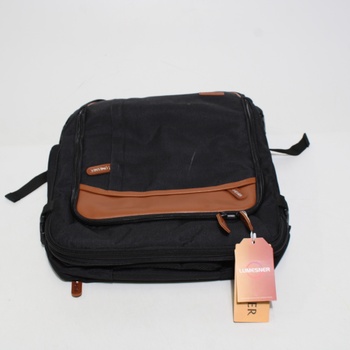 Mestský batoh Lumesner čierny 35 x 30 cm