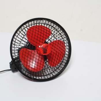 Ventilátor VDL 6221, černo-červený