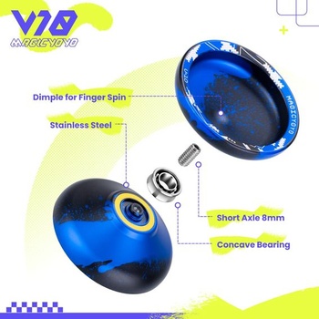 YOSTAR JoJo Professional V10 JoJo s nečinným, trikovým yoyom pre dospelých, nereaktívny yoyo