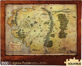 Puzzle 1000 Aquarius Hobit mapa