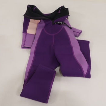 Detský neoprénový oblek Gogokids fialový M